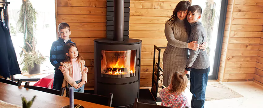 Morso Cast Iron Fireplace Insert Installation in Grand Rapids, Michigan