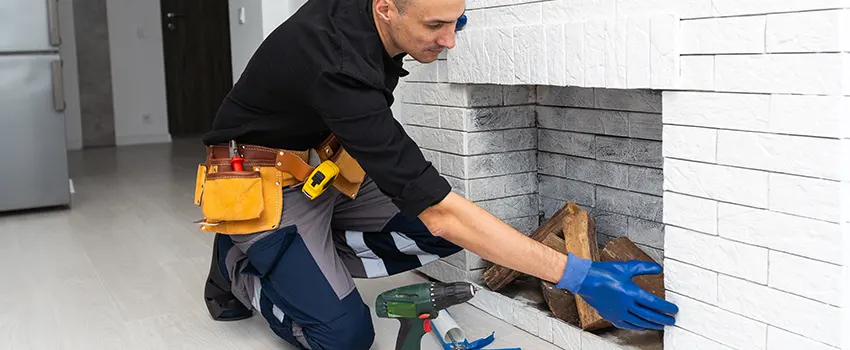 Fireplace Damaged Damper Frame Repair Services in Grand Rapids, Michigan
