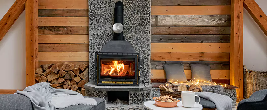 Thelin Hearth Products Direct Vent Gas Stove Fireplace Inspection in Grand Rapids, Michigan